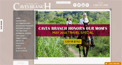 Desktop Screenshot of cavesbranch.com